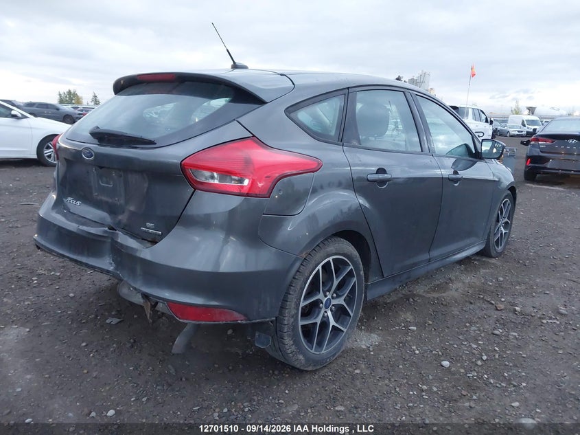 Vin: 1fadp3k2xfl377509, lot: 3114941, ford focus se 20154