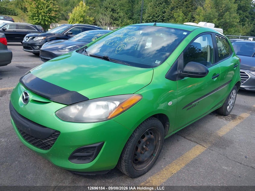 Vin: jm1de1ky9d0168835, lot: 3114965, mazda mazda2 gx 20132
