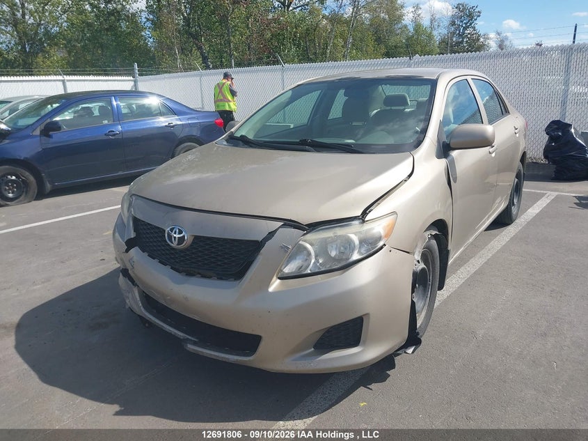 2010 Toyota Corolla, Удар спереду, IAAI, VIN 2T1BU4EE2AC311610 — фото 2