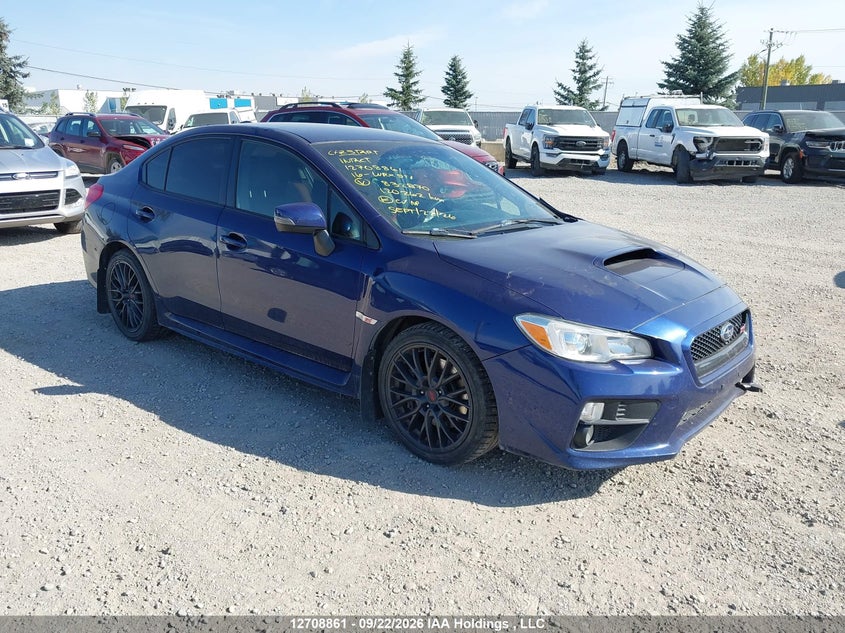 2016 Subaru Wrx Sti Sti, Лівий перед, IAAI, VIN JF1VA2P68G9832870