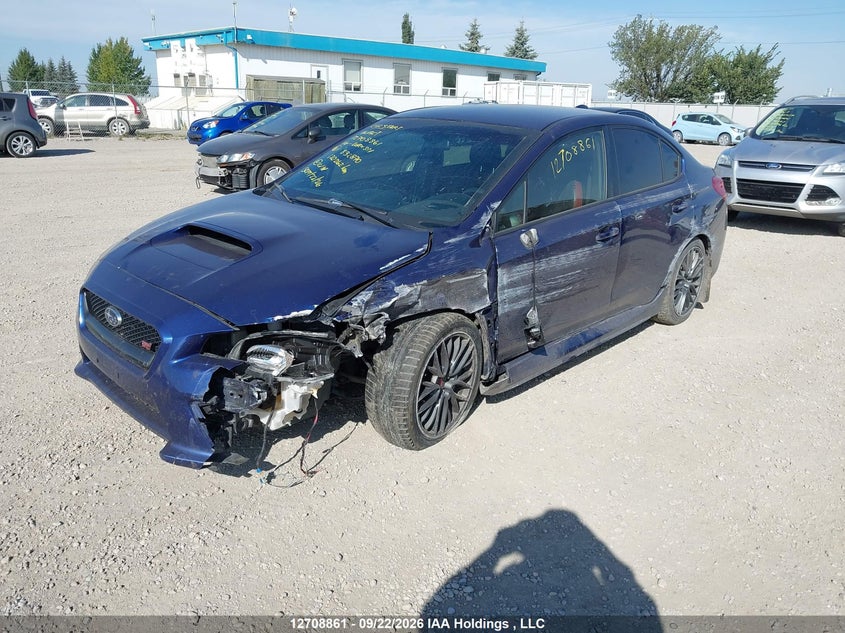 2016 Subaru WRX STi, Лівий перед, IAAI, VIN JF1VA2P68G9832870 — фото 2