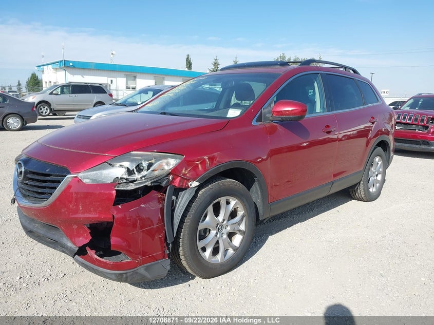 2015 Mazda CX-9, Лівий перед, IAAI, VIN JM3TB3CA5F0451938 — фото 2