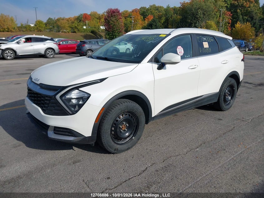 2023 Kia Sportage Lx, Repossession, IAAI, VIN KNDPUCAF8P7155954 — photo 2