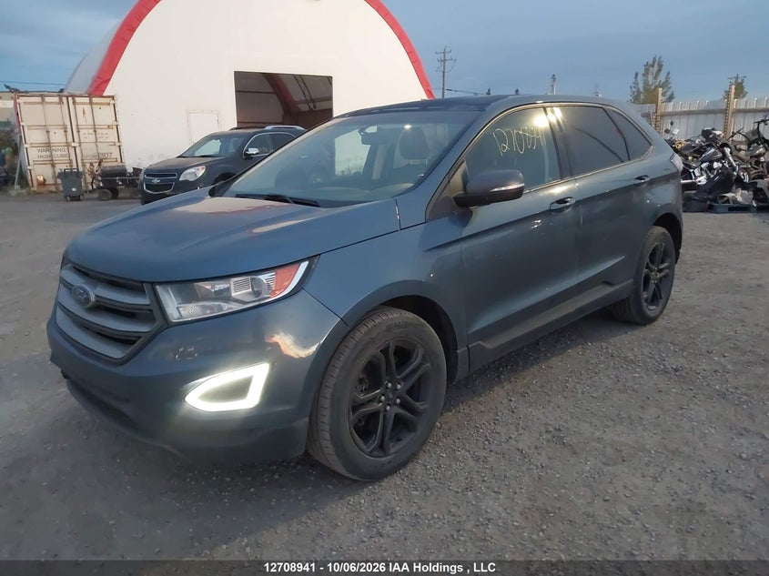 2018 Ford Edge Sel, Град, IAAI, VIN 2FMPK4J99JBB45661 — фото 2