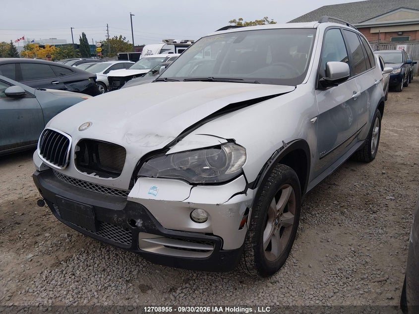 2008 BMW X5 3.0Si, Удар спереди, IAAI, VIN 5UXFE43508L005119 — фото 2