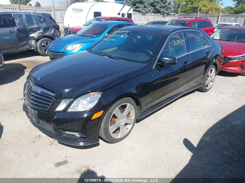 2010 Mercedes-Benz E 350 4Matic, Удар спереди, IAAI, VIN WDDHF8HB2AA254462 — фото 2