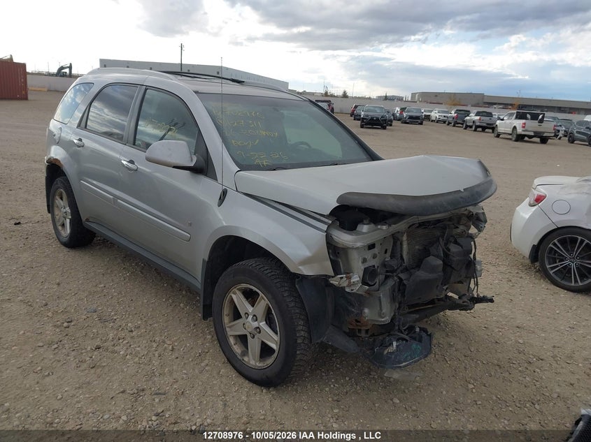 2006 Chevrolet Equinox Lt, Удар спереди, IAAI, VIN 2CNDL73F766127311