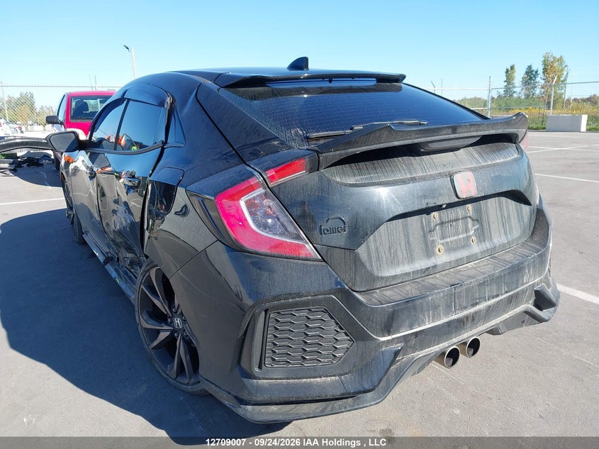Vin: shhfk7g43ju308240, lot: 3115123, honda civic sport 20183
