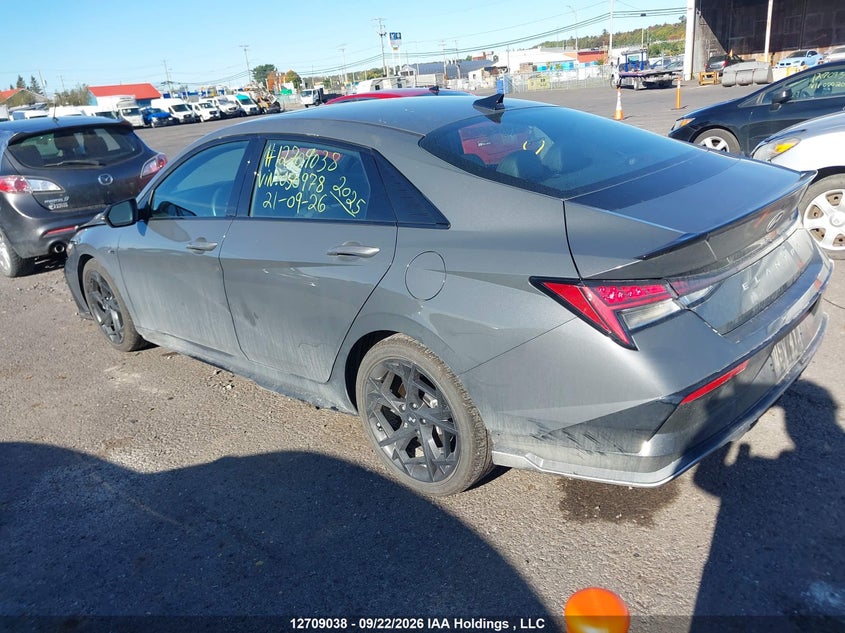 Vin: kmhlr4df2su050978, lot: 3115154, hyundai elantra n line ultimate 20253