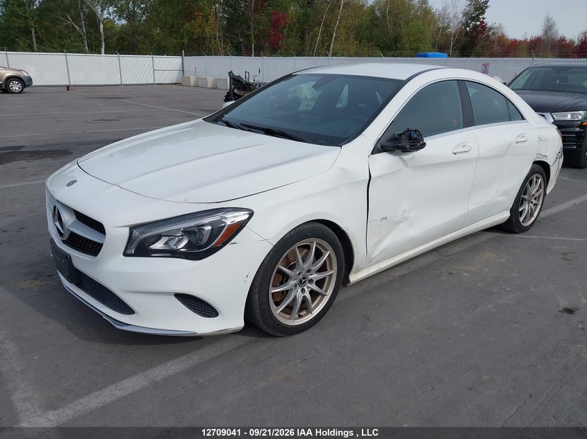 2018 Mercedes-Benz Cla, Left Side, IAAI, VIN WDDSJ4GB7JN639748 — photo 2