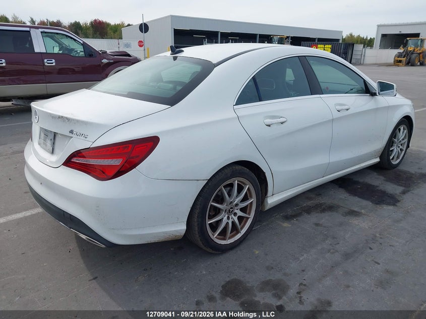 Vin: wddsj4gb7jn639748, lot: 3115157, mercedes-benz cla 20184