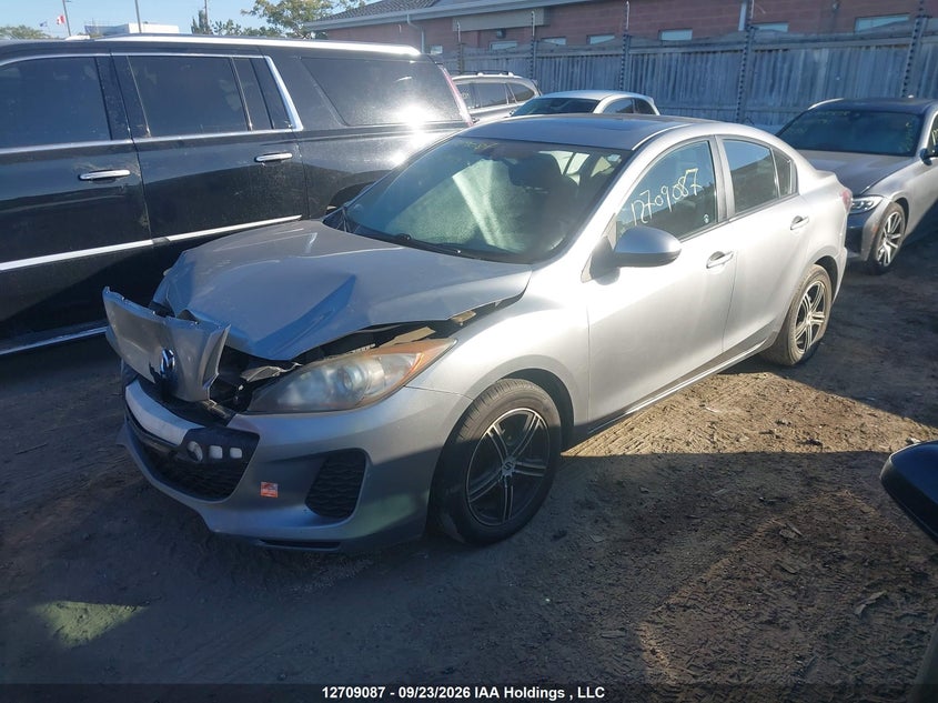 Vin: jm1bl1v73c1624904, lot: 3115204, mazda 3 i 20122