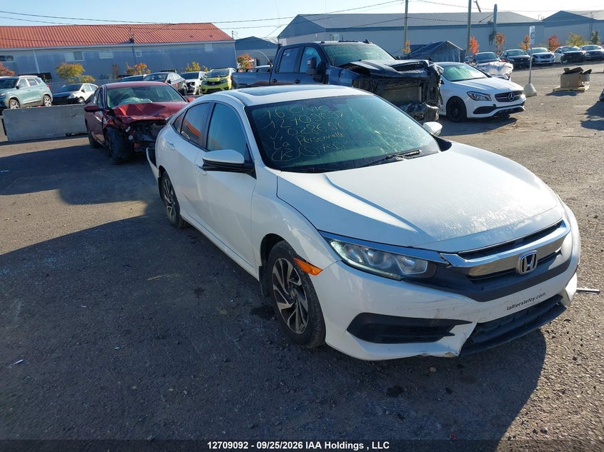 Vin: 2hgfc2f70gh028650, lot: 3115209, honda civic ex 20161