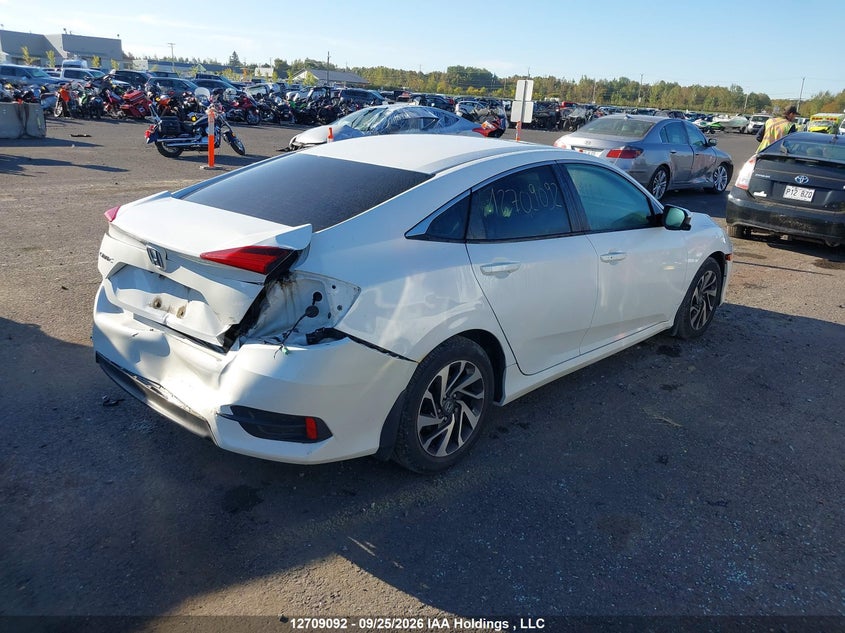 Vin: 2hgfc2f70gh028650, lot: 3115209, honda civic ex 20164