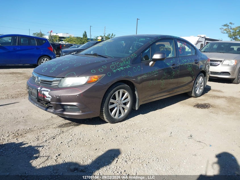 Vin: 2hgfb2f94ch021781, lot: 3115221, honda civic ex-l 20122