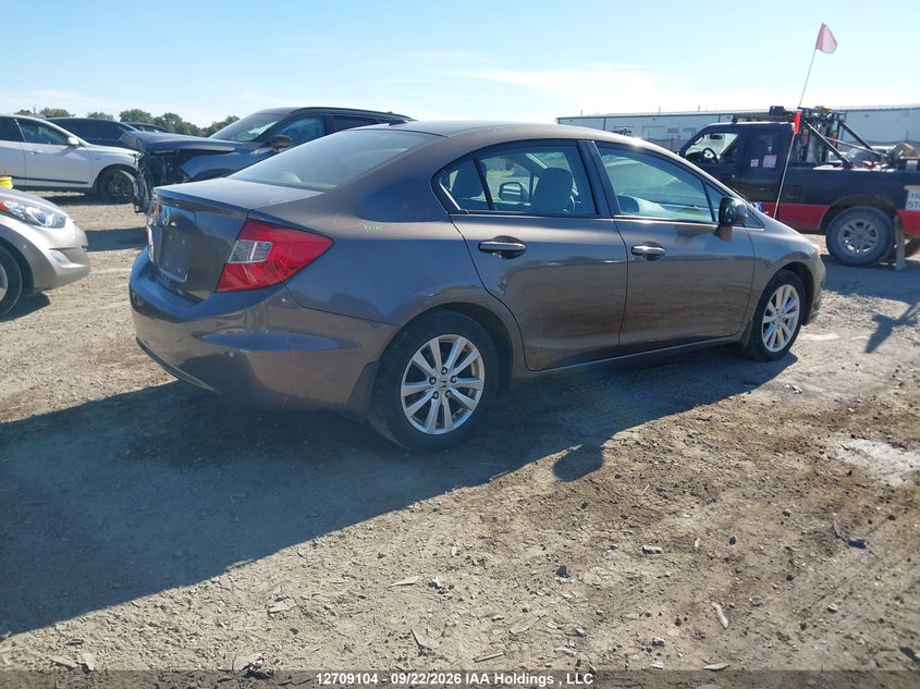 Vin: 2hgfb2f94ch021781, lot: 3115221, honda civic ex-l 20124