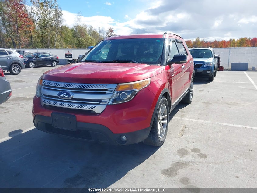 2011 Ford Explorer, Left Side, IAAI, VIN 1FMHK8D81BGA36975 — photo 2