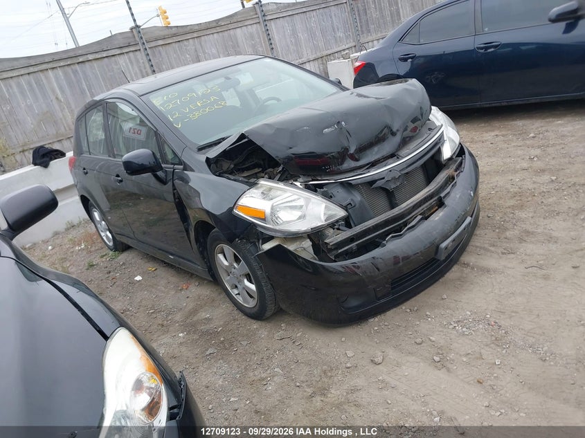 2012 Nissan Versa 1.8 S/1.8 Sl, Front, IAAI, VIN 3N1BC1CP1CL380068