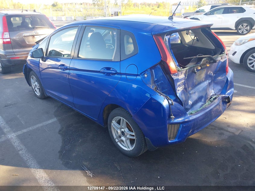 Vin: 3hggk5h56fm103906, lot: 3115264, honda fit lx 20153