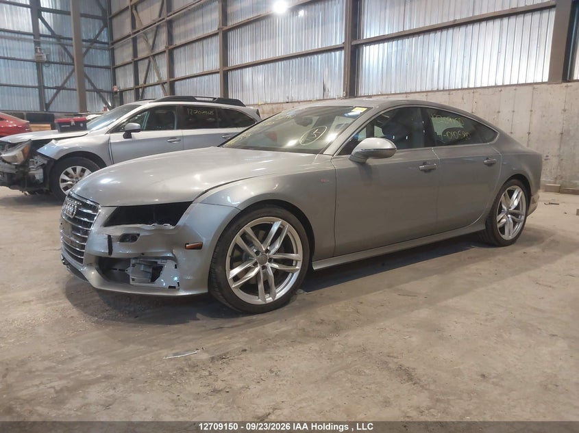 2015 Audi A7, Удар спереду, IAAI, VIN WAU3MCFC8FN010580 — фото 2
