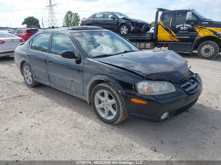 2002 Nissan Maxima Se, Front, IAAI, VIN JN1DA31A42T324452