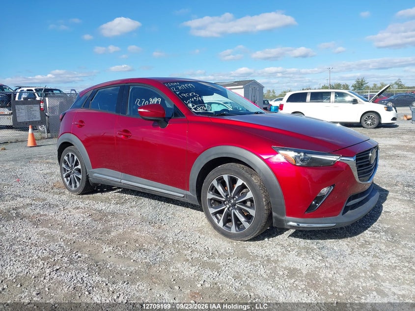 2019 Mazda Cx-3 Gt, Затопление, IAAI, VIN JM1DKFD73K0434468