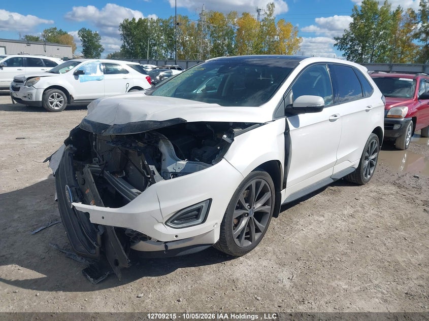 Vin: 2fmpk4apxjbb21738, lot: 3115332, ford edge sport 20182