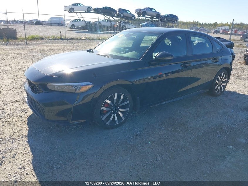 Vin: 2hgfe4f86th001090, lot: 3115409, honda civic sport hybrid/sport touring hybrid 20262