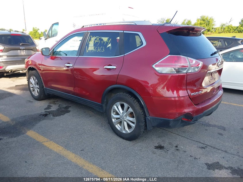 Vin: 5n1at2mt7gc856363, lot: 3115413, nissan rogue s/sv 20163