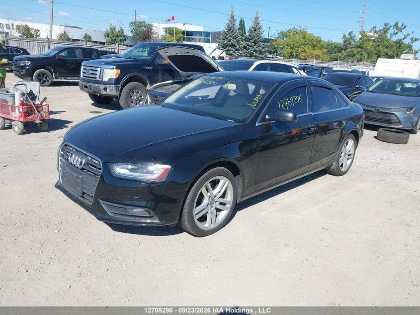Vin: wauffcfl7dn024880, lot: 3115425, audi a4 2.0t premium 20132