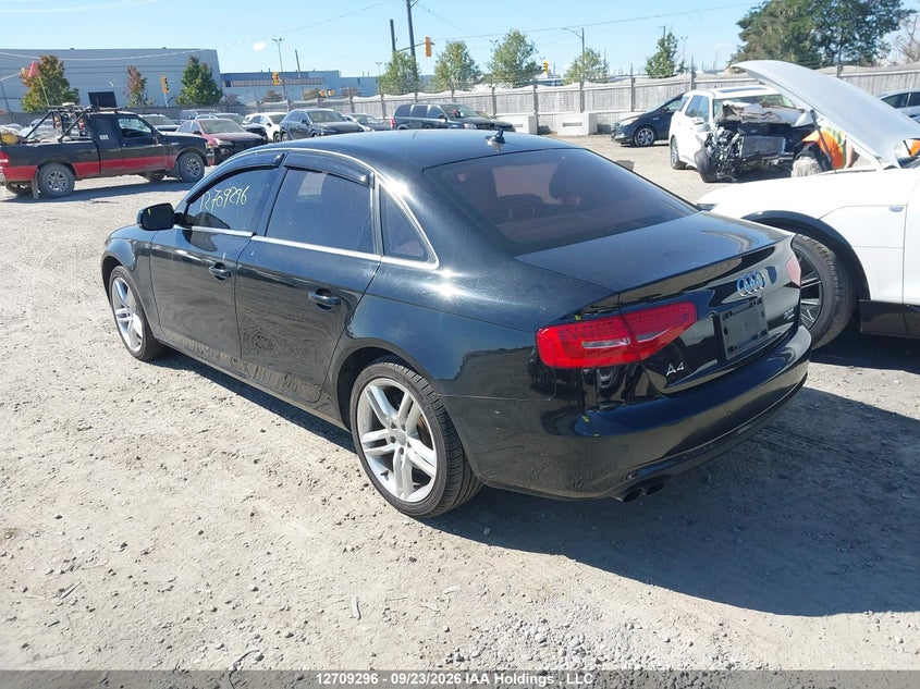 Vin: wauffcfl7dn024880, lot: 3115425, audi a4 2.0t premium 20133