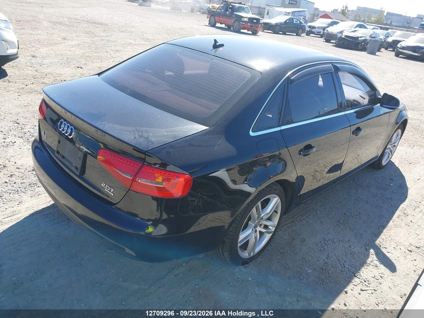 Vin: wauffcfl7dn024880, lot: 3115425, audi a4 2.0t premium 20134
