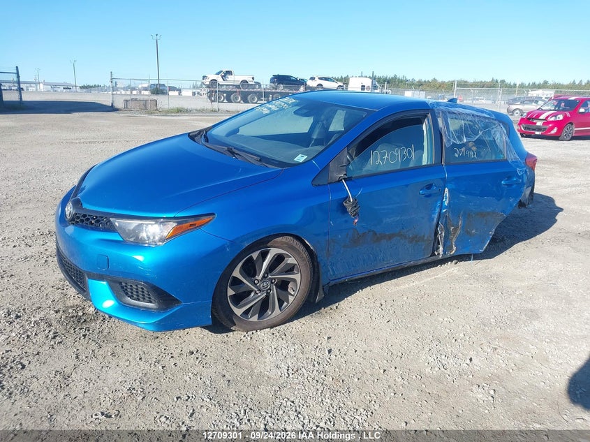 Vin: jtnkarjexhj539988, lot: 3115430, toyota corolla im 20172