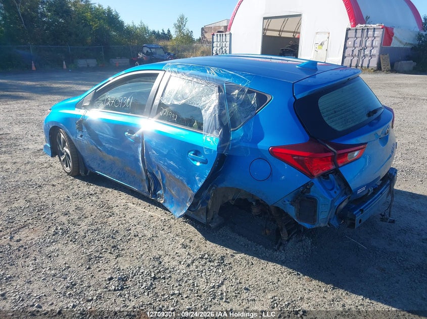 Vin: jtnkarjexhj539988, lot: 3115430, toyota corolla im 20173