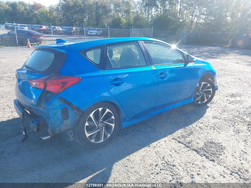 Vin: jtnkarjexhj539988, lot: 3115430, toyota corolla im 20174
