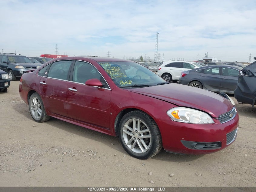 2009 Chevrolet Impala Ltz, Удар спереду, IAAI, VIN 2G1WU57M391141899