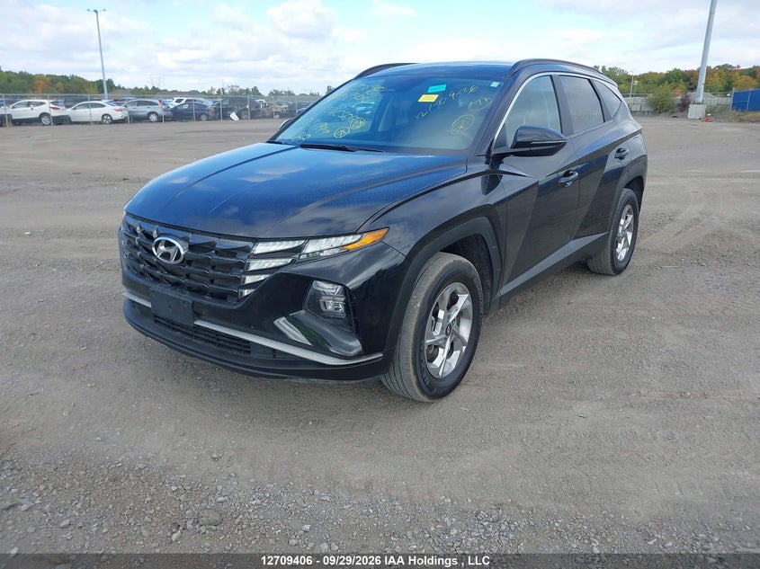 2022 Hyundai Tucson Preferred Awd, Удар сзади, IAAI, VIN KM8JBCAE0NU021999 — фото 2