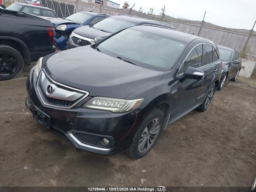 2017 Acura Rdx, Hail, IAAI, VIN 5J8TB4H72HL804828 — photo 2