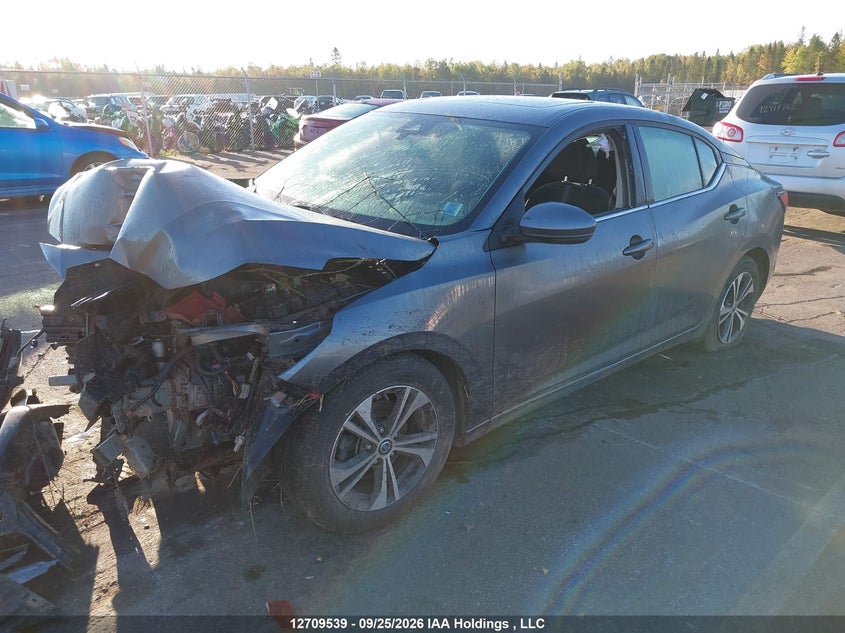 2021 Nissan Sentra Sv, Front, IAAI, VIN 3N1AB8CV4MY221331 — photo 2