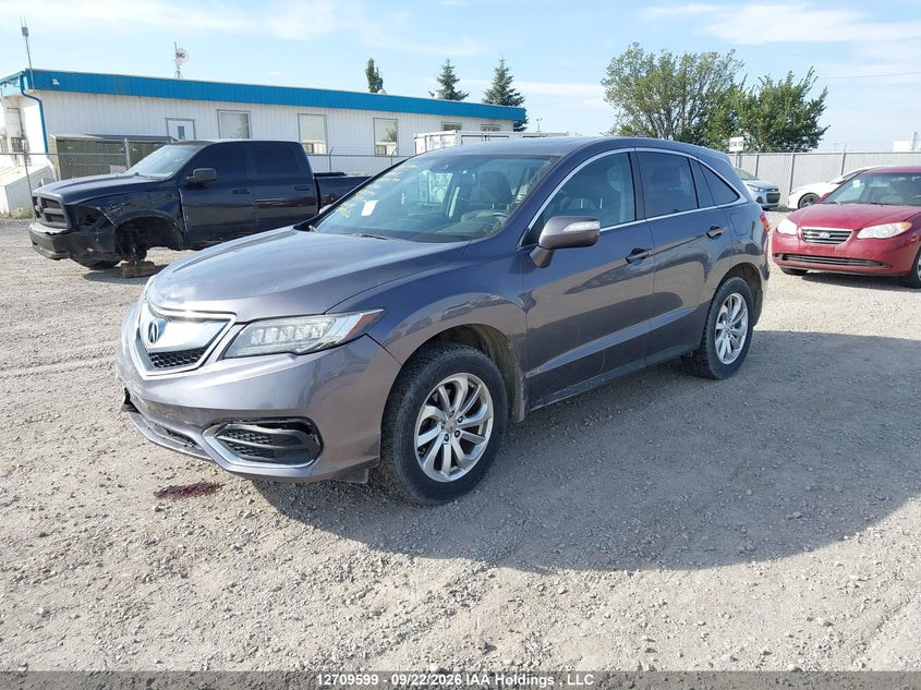 2017 Acura RDX, Удар спереду, IAAI, VIN 5J8TB4H51HL802941 — фото 2