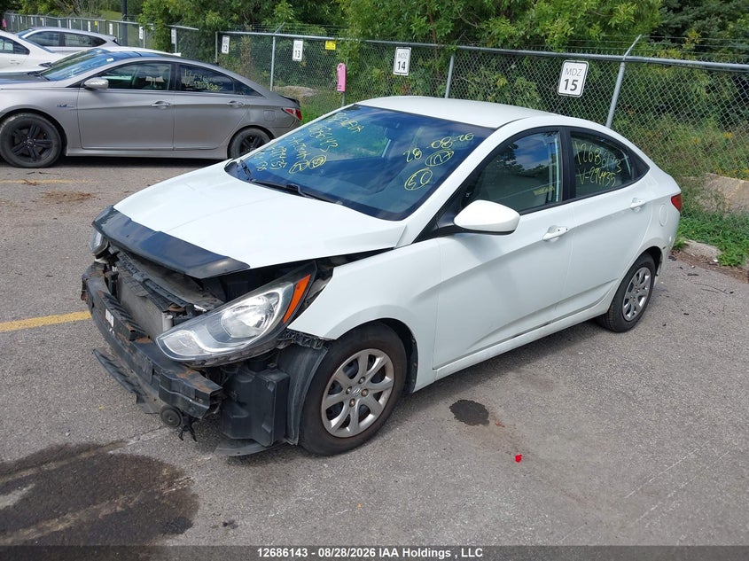 Vin: kmhct4ae0du294435, lot: 3115781, hyundai accent gl 20132
