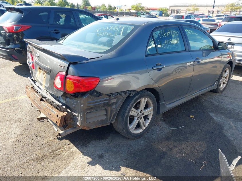 Vin: 2t1be4ee6ac043058, lot: 3115782, toyota corolla xrs xrs 20104