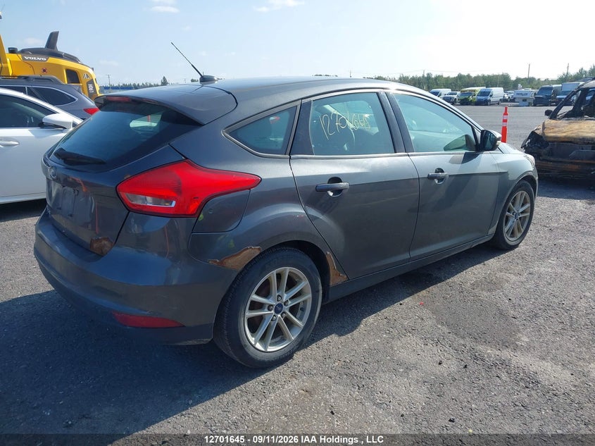 Vin: 1fadp3k28hl293241, lot: 3115791, ford focus se 20174