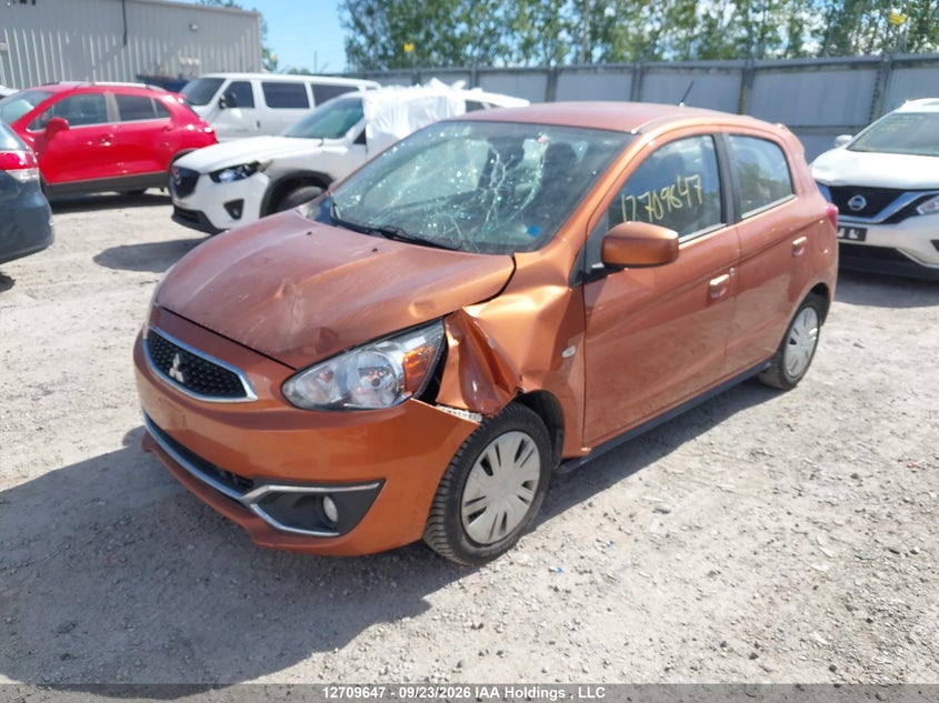 Vin: ml32a3hj6lh007841, lot: 3115805, mitsubishi mirage es 20202