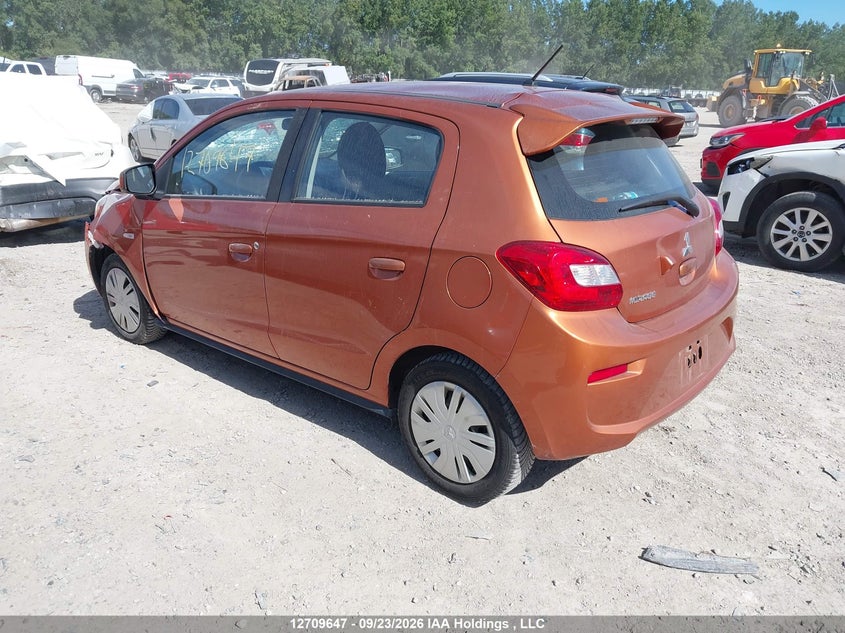 Vin: ml32a3hj6lh007841, lot: 3115805, mitsubishi mirage es 20203