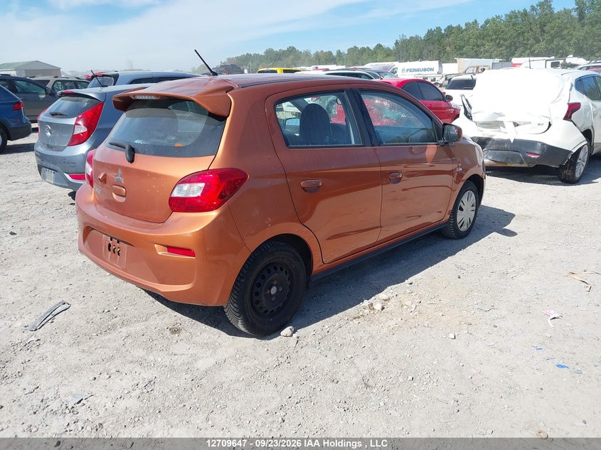 Vin: ml32a3hj6lh007841, lot: 3115805, mitsubishi mirage es 20204