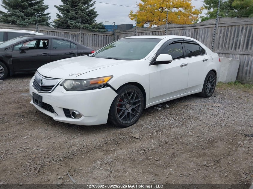 2012 Acura Tsx Premium, Удар спереди, IAAI, VIN JH4CU2F57CC801803 — фото 2