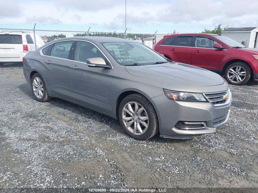 2018 Chevrolet Impala 1Lt, Лівий бік, IAAI, VIN 2G1105S30J9172621