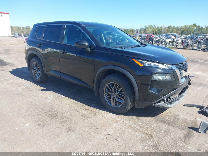 2022 Nissan Rogue S, Front, IAAI, VIN 5N1AT3ABXNC703331