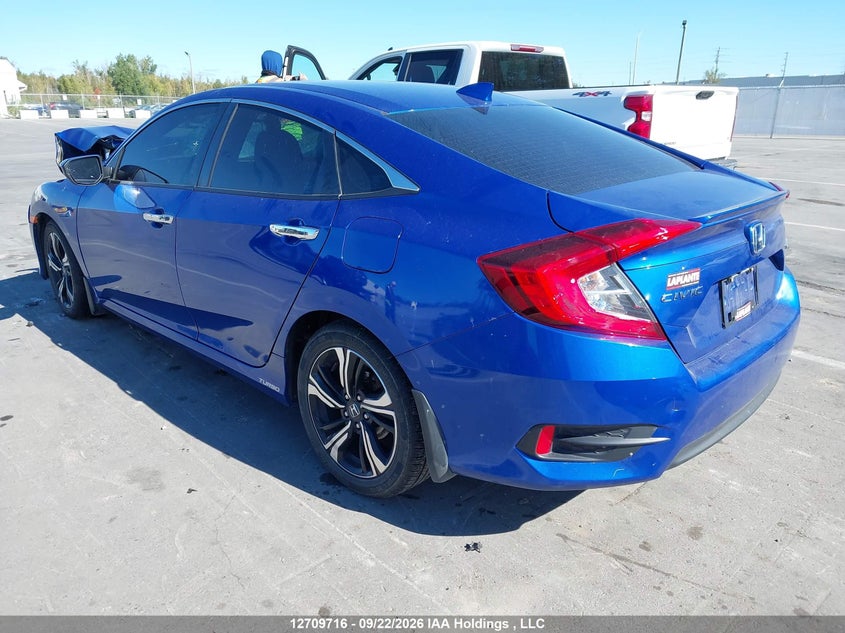 Vin: 2hgfc1f97jh108143, lot: 3115874, honda civic touring 20183